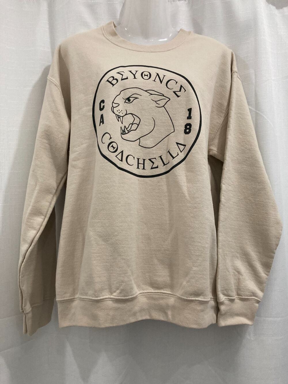 BEYONCE BEYCHELLA COACHELLA OFFICIAL 2018 BAK Crewneck sz S Festival Homecoming